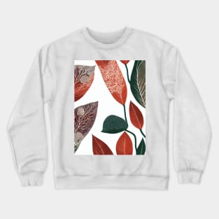 Chromatic Botanic Abstraction #30 Crewneck Sweatshirt